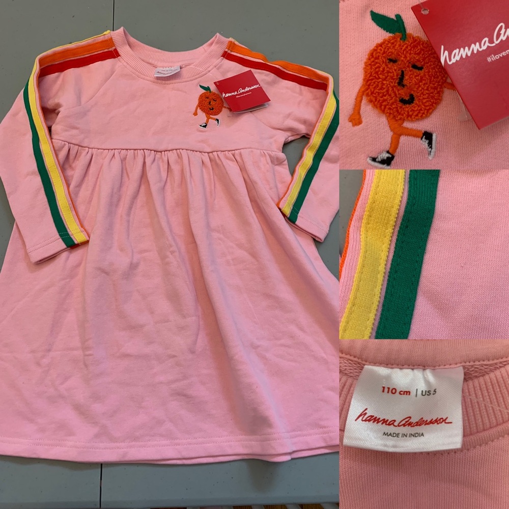 NWT HA sweatshirt dress